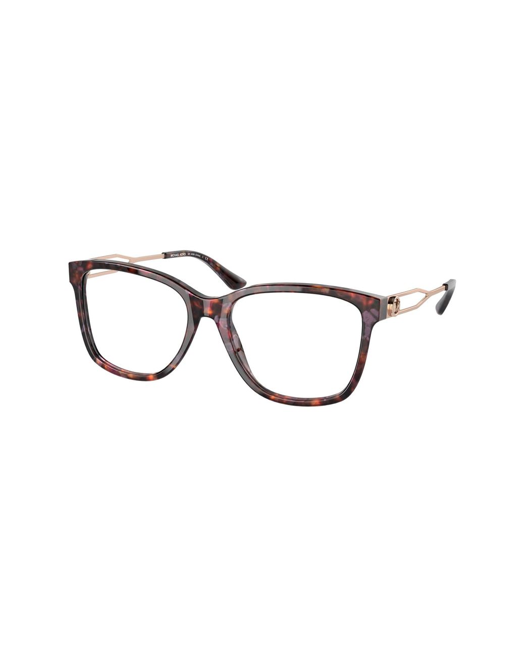 Michael Kors Black Mk4088 Sitka 3099 Optical Frames Acetate Transparent Squared Normal