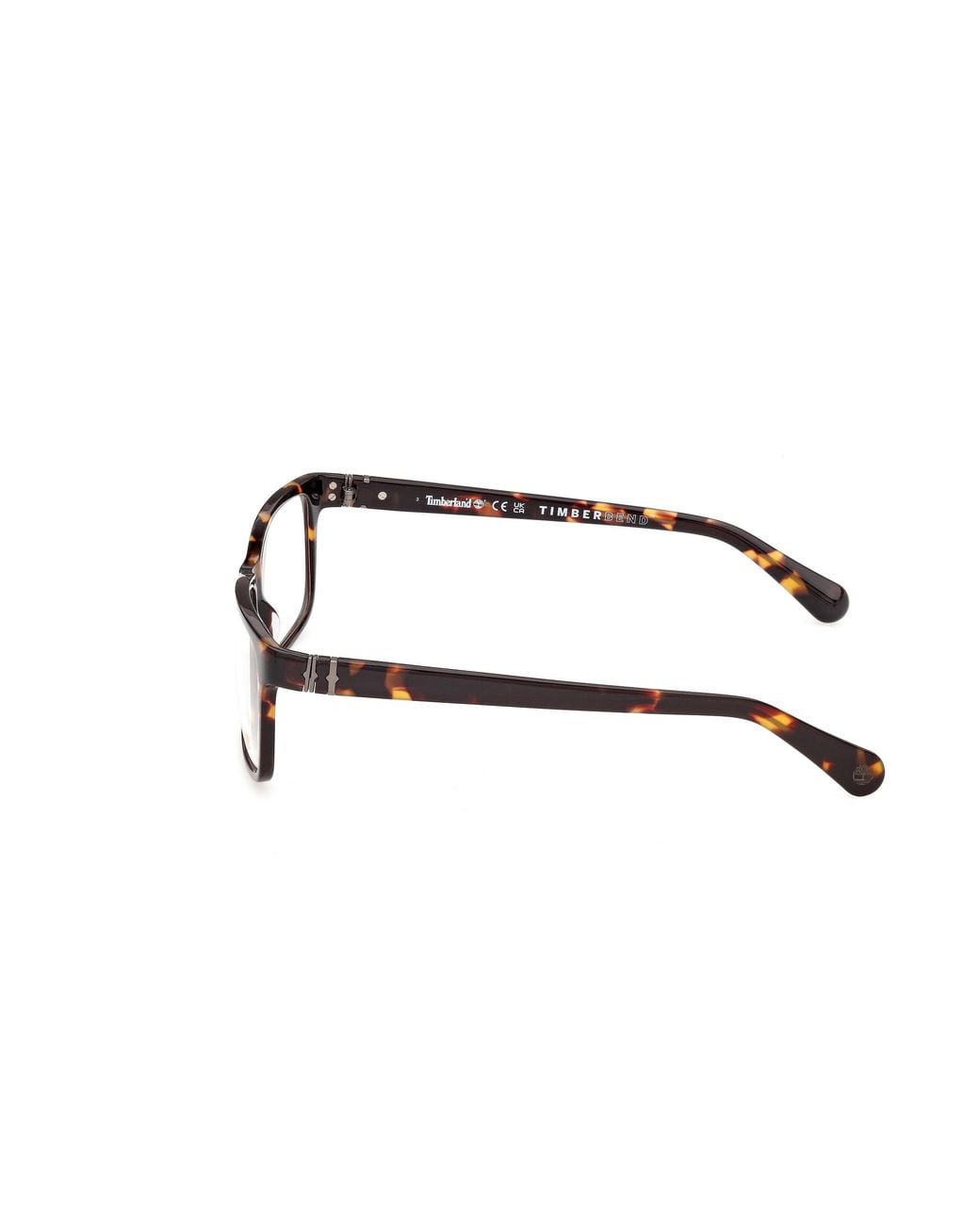 Timberland Black Tb50035 56 Optical Frames Acetate Squared Normal for men