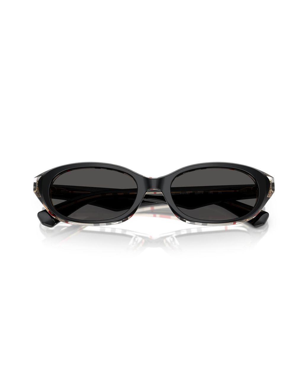 Burberry Black Be4447D 412187 Sunglasses Acetate Round Normal