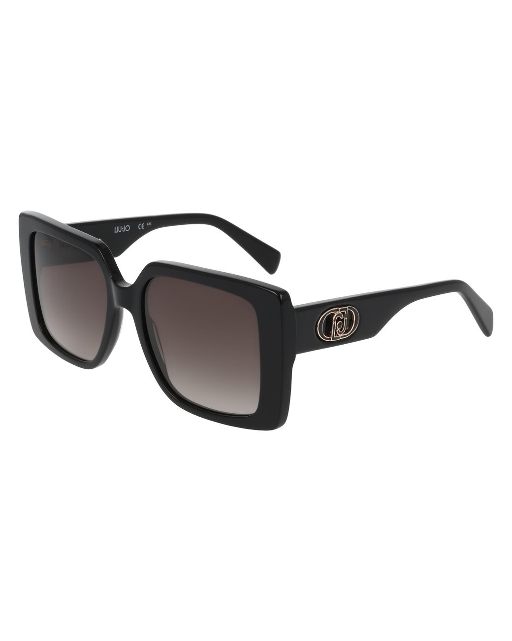 Liu Jo Black Lj816S 001 Sunglasses Acetate Squared Normal