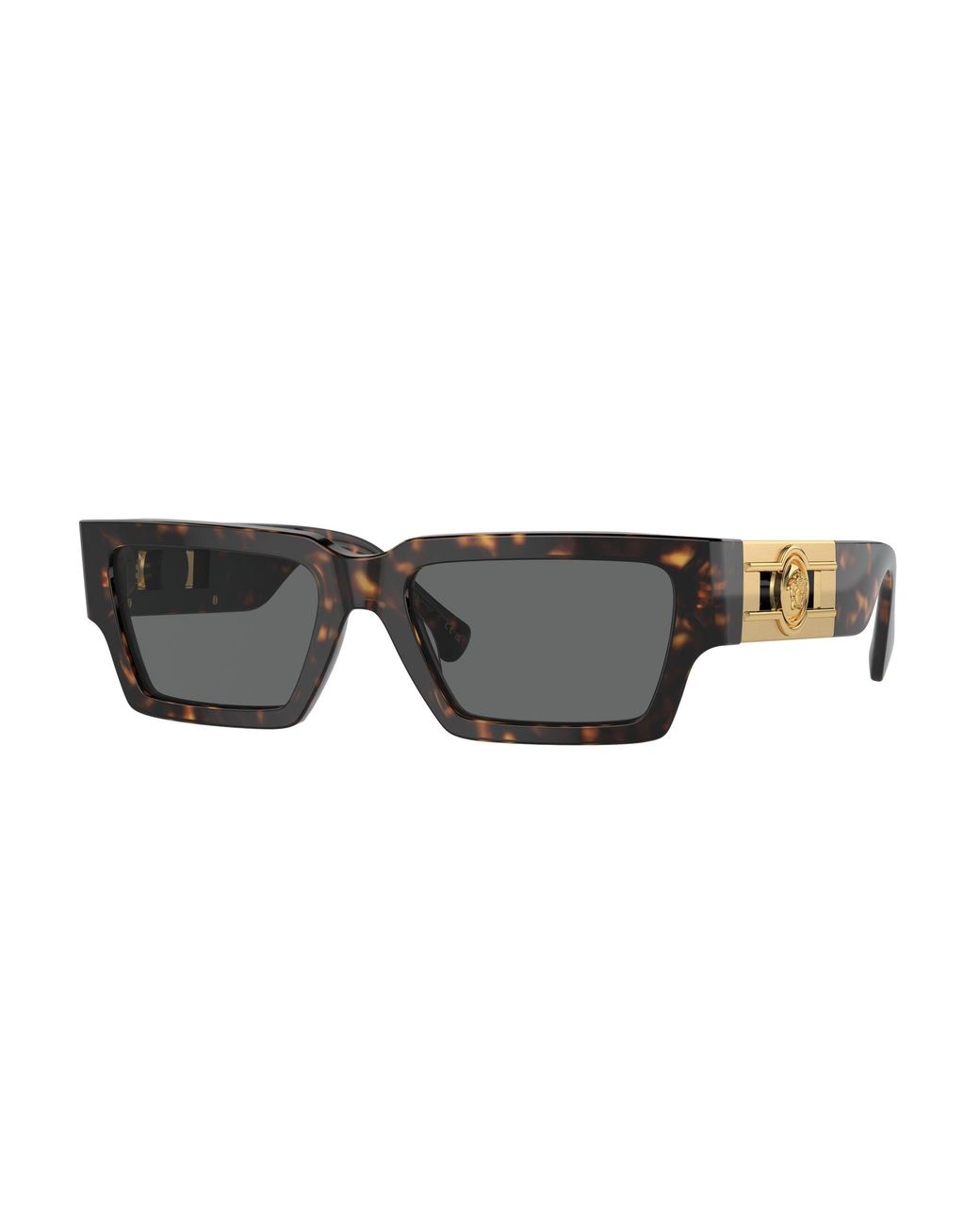 Versace Black Ve4459 108/87 Sunglasses Acetate Squared Normal