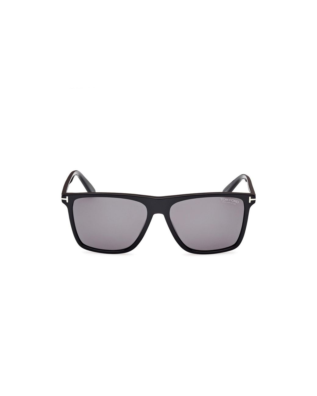 Tom Ford Black Ft0832 Fletcher 01D Sunglasses Acetate Smoke Squared Polarized for men
