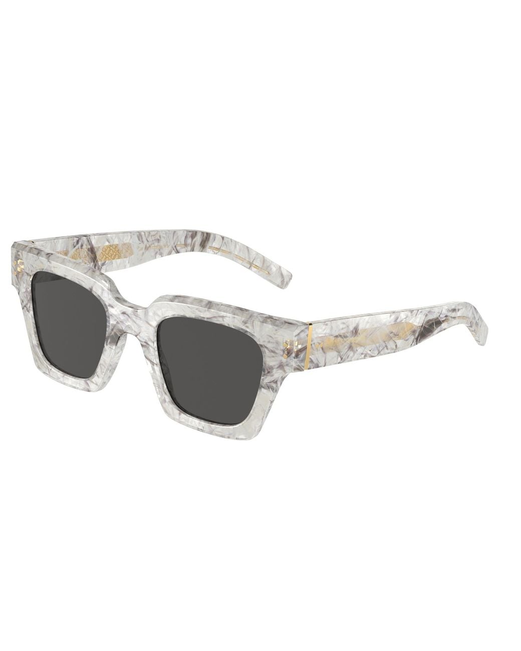 Dolce & Gabbana Black Dg4413 342887 Sunglasses Acetate Squared Normal for men