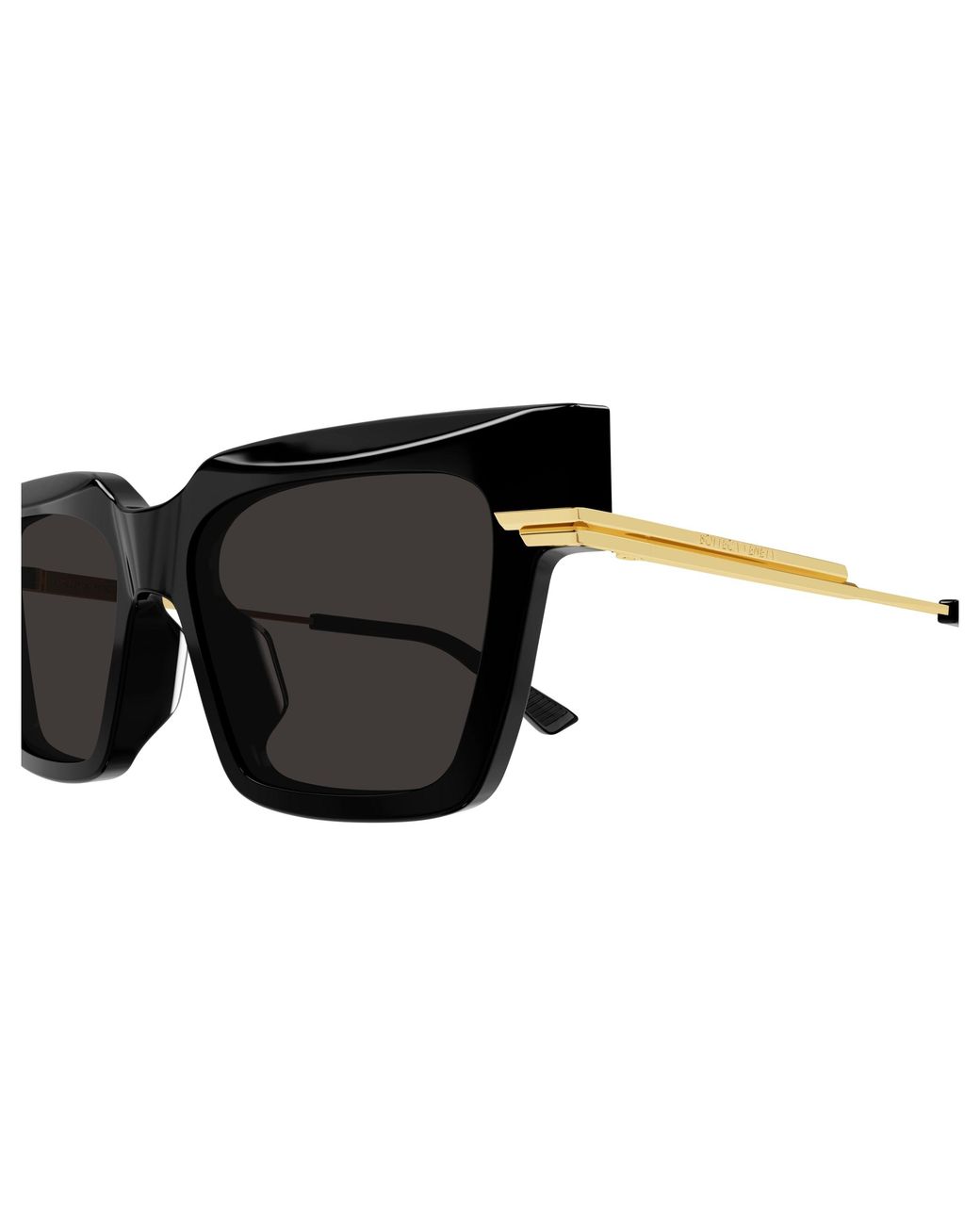 Bottega Veneta Black Bv1242S 001 Sunglasses Acetate Butterfly
