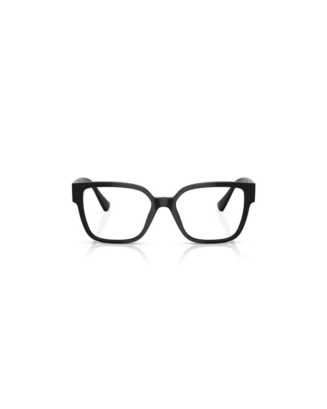 Versace Black Ve3329B 5384 Optical Frames Acetate Squared Normal