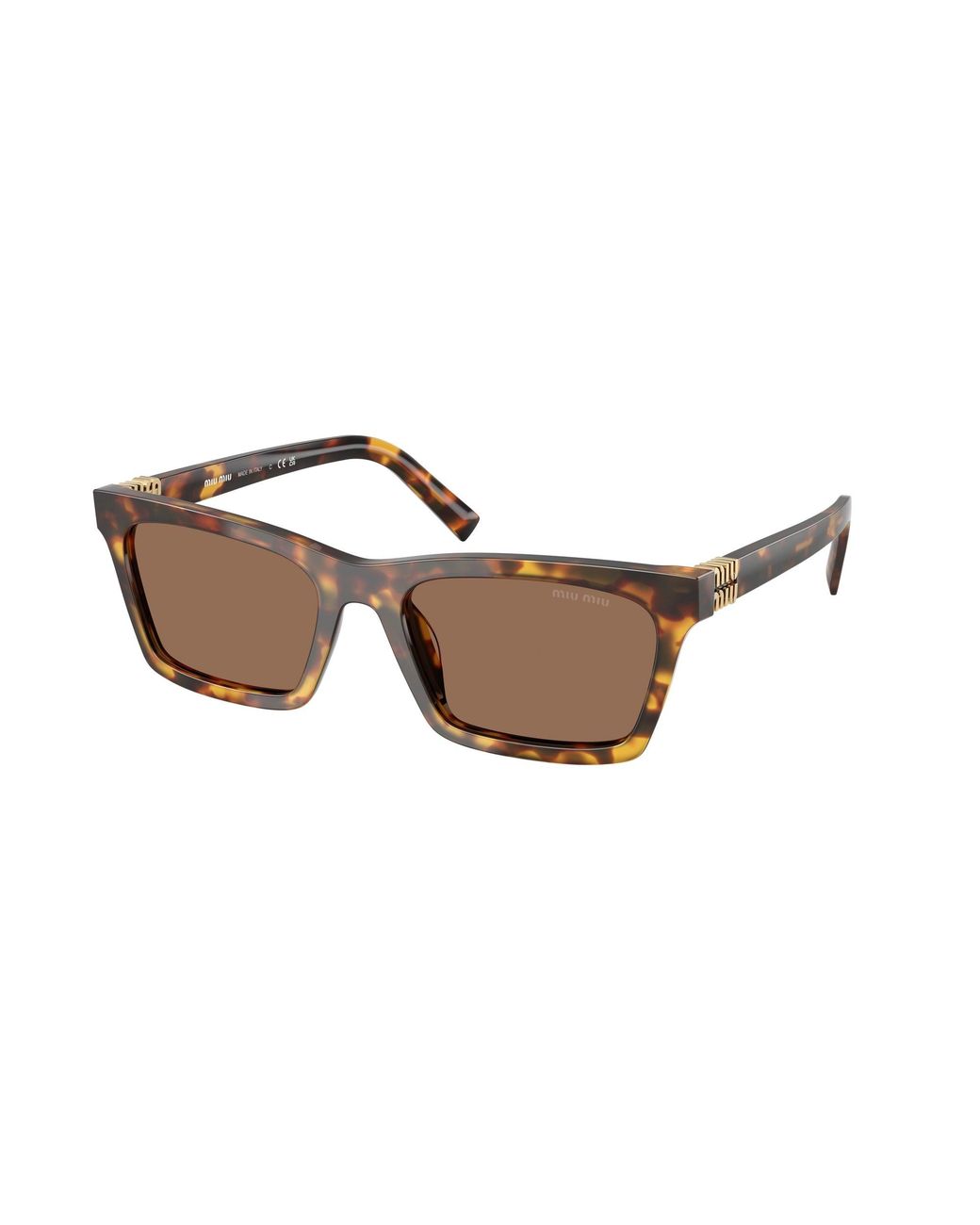 Miu Miu Black Mu A05S 14L60M Sunglasses Acetate Squared Normal