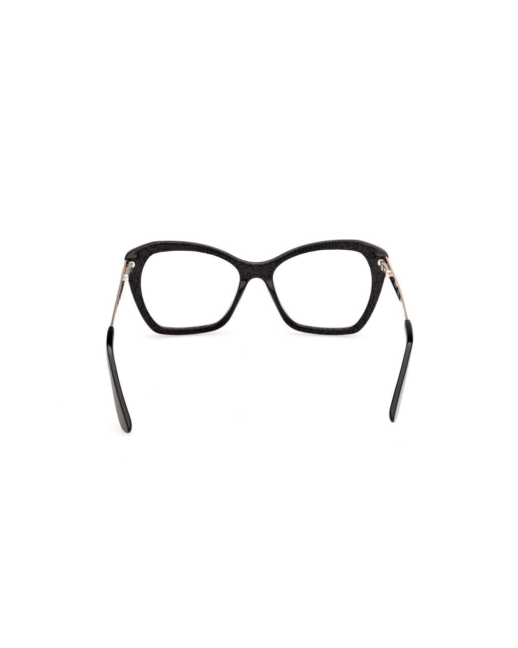 Guess Black Gu50441 1 Optical Frames Acetate Geometric Normal
