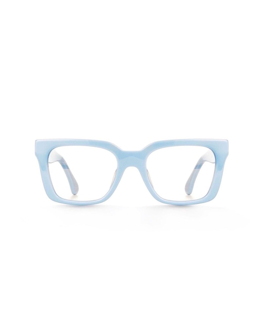 Xlab Blue Panarea Optical Frames Acetate Squared Anti- Light Anti Light