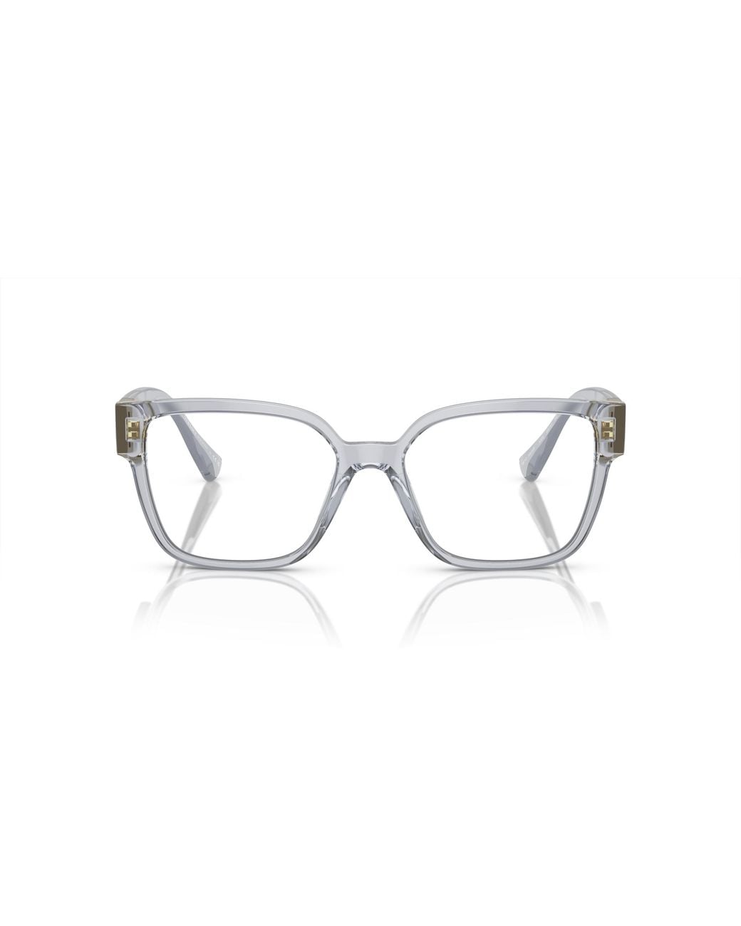 Versace Black Ve3329B 5305 Optical Frames Acetate Transparent Squared Normal