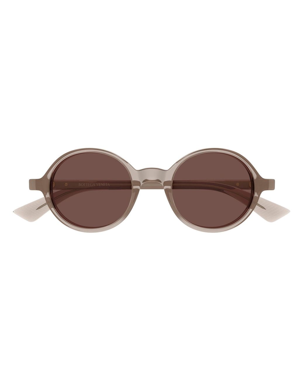 Bottega Veneta Black Bv1430S 008 Occhiali Da Sole Acetato Rotonda