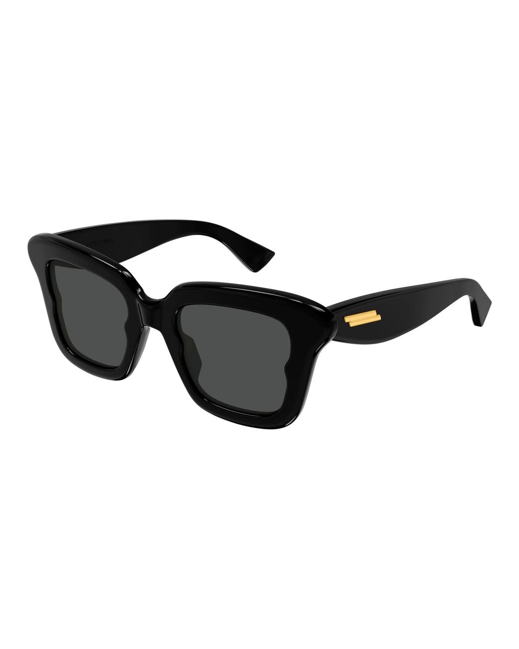 Bottega Veneta Black Bv1493S 001 Sunglasses Acetate Butterfly