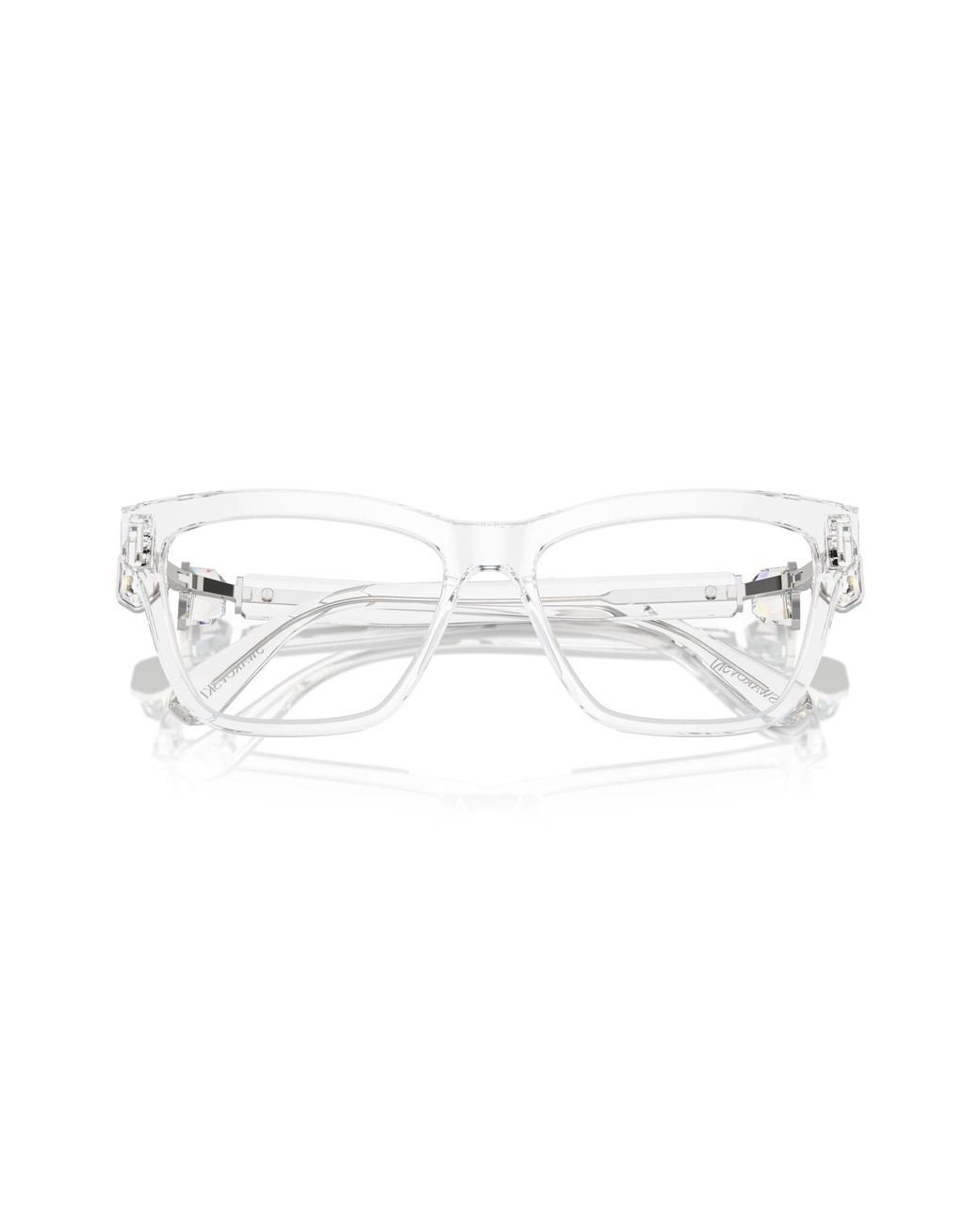 Swarovski Black Sk2021 1027 Optical Frames Acetate Squared Normal