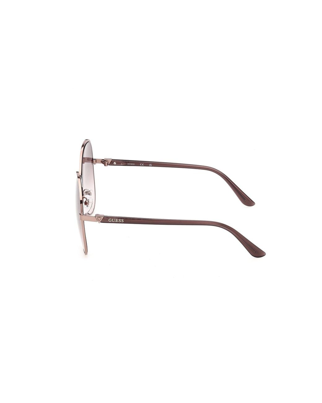 Guess Black Gu00359 36F Sunglasses Injected Butterfly Normal
