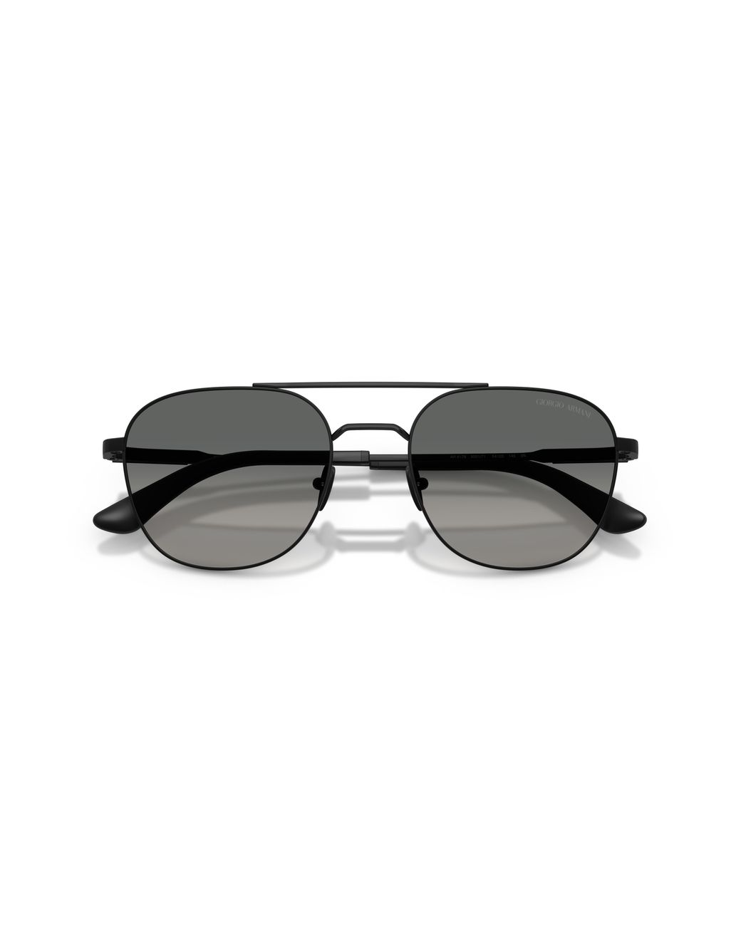 Giorgio Armani Black Ar6178 300171 Sunglasses Metal Squared Normal Shaded for men