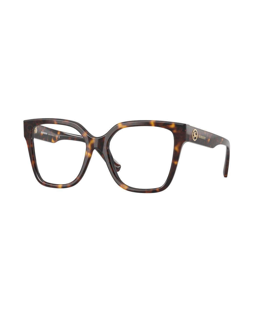 Burberry Black Be2443 3002 Optical Frames Acetate Squared Normal