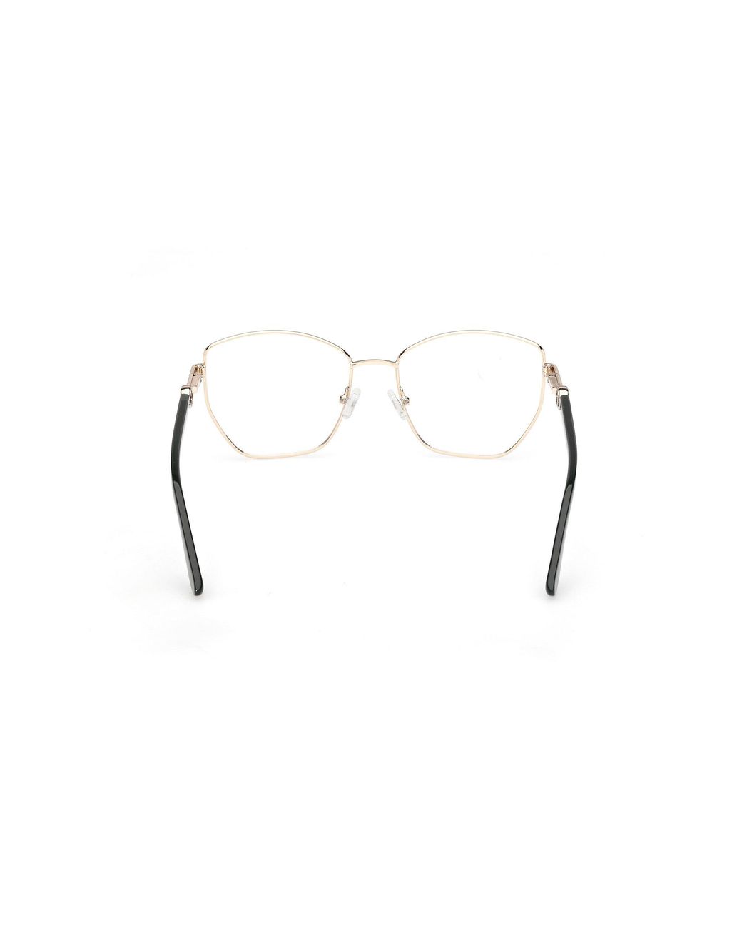 Guess Black Gu50312 096 Optical Frames Metal Geometric Normal