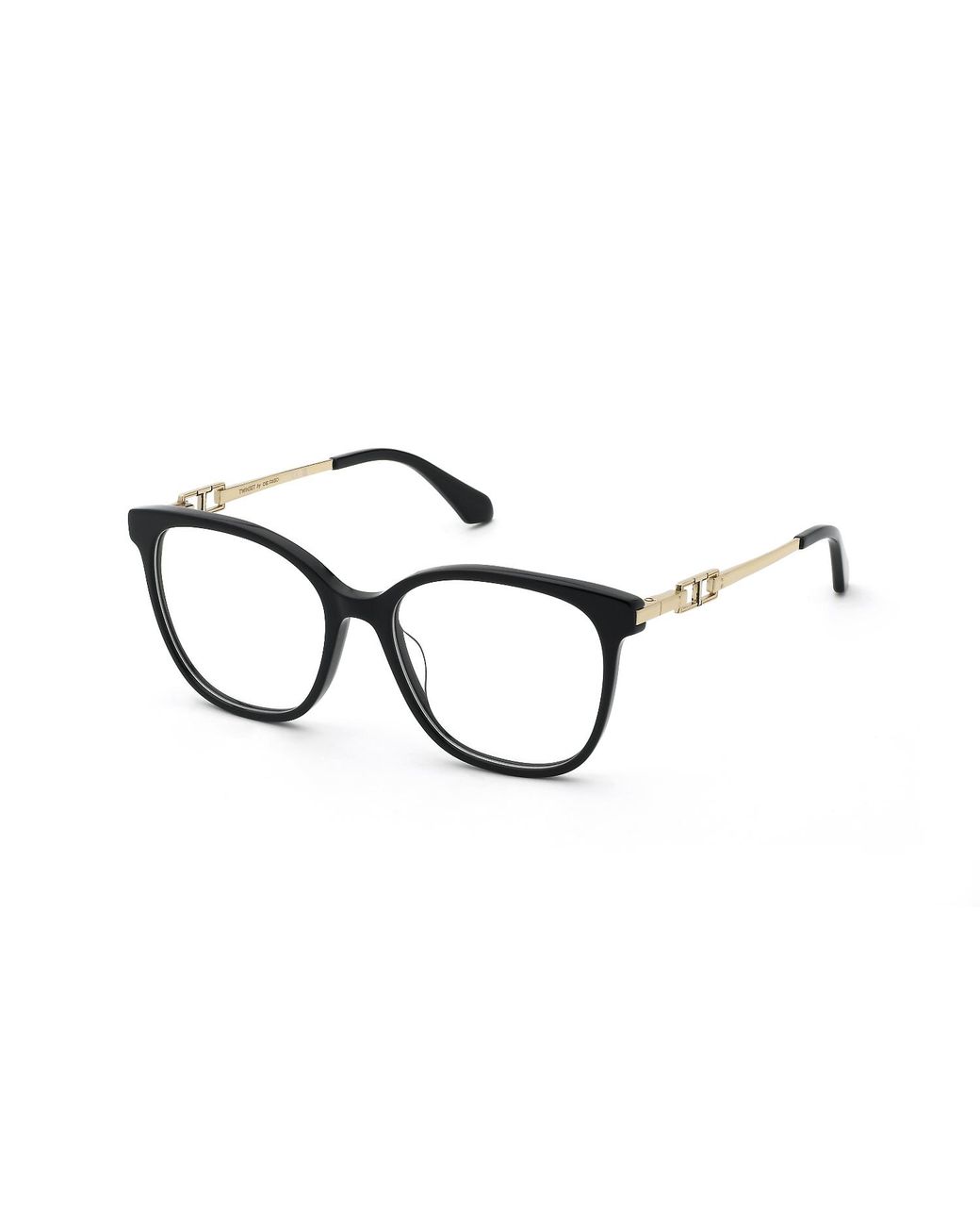 Twinset Black Vtw132 700 Optical Frames Acetate Squared