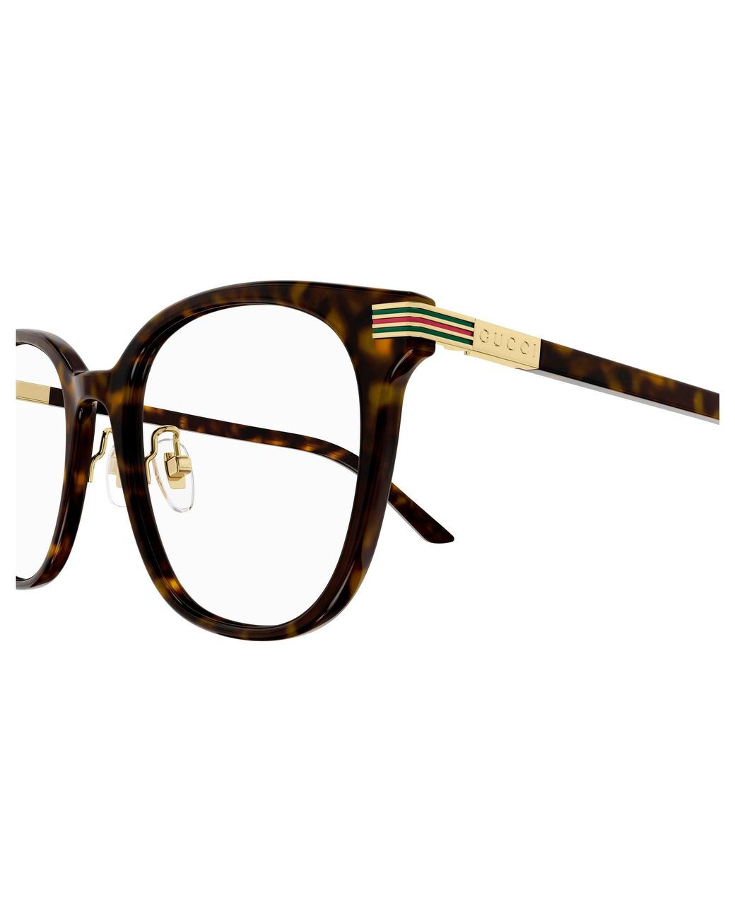 Gucci Black Gg1453Ok 002 Optical Frames Acetate Transparent Round