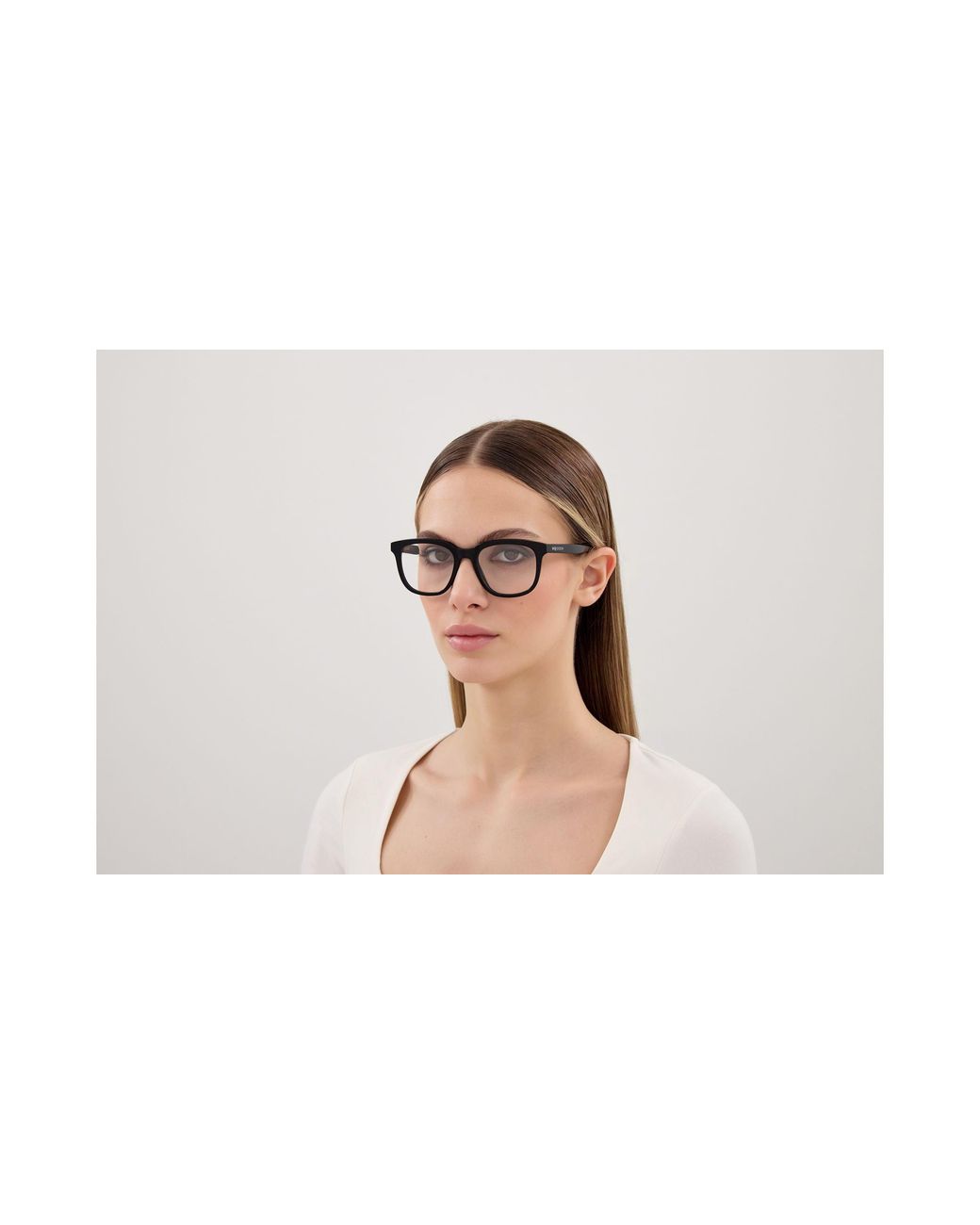 McQueen Black Am0539O 001 Optical Frames Acetate Transparent Squared