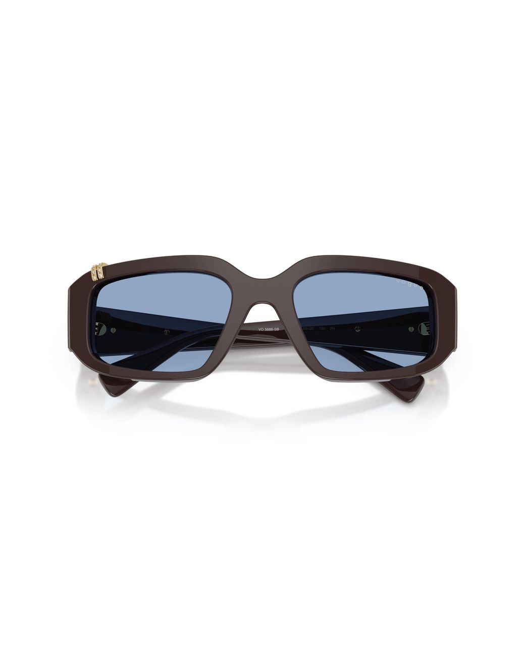 Vogue Eyewear Black Vo5688Sb 326972 Sunglasses Acetate Geometric Normal