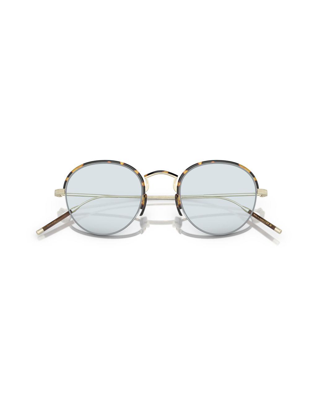 Oliver Peoples Black Ov1290T Tk-6 5252 Optical Frames Titanium Transparent Round Normal