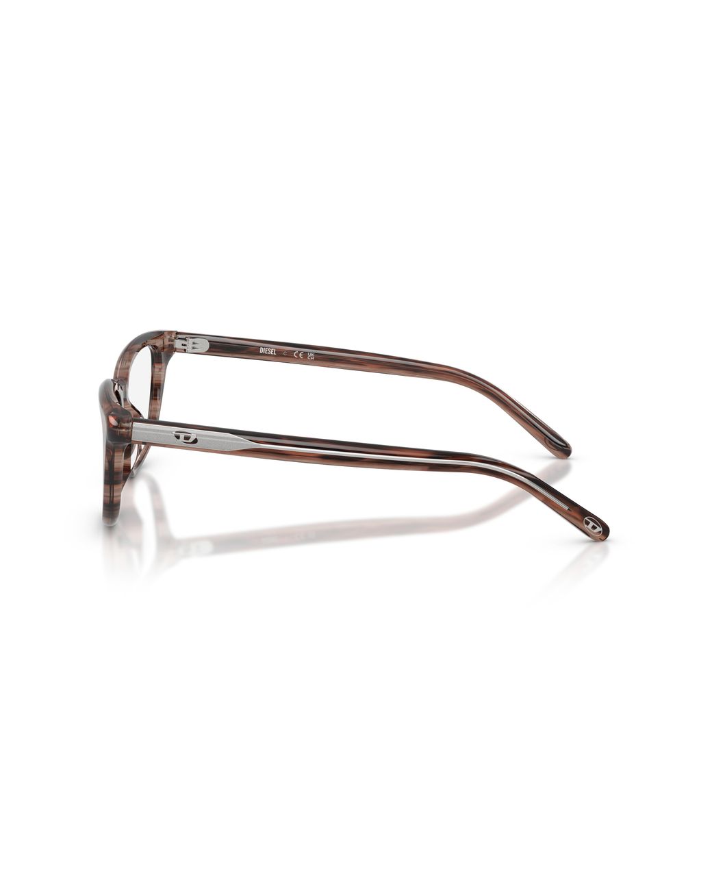 DIESEL Black Dl4016U 2036 Optical Frames Acetate Transparent Cat Eye Normal