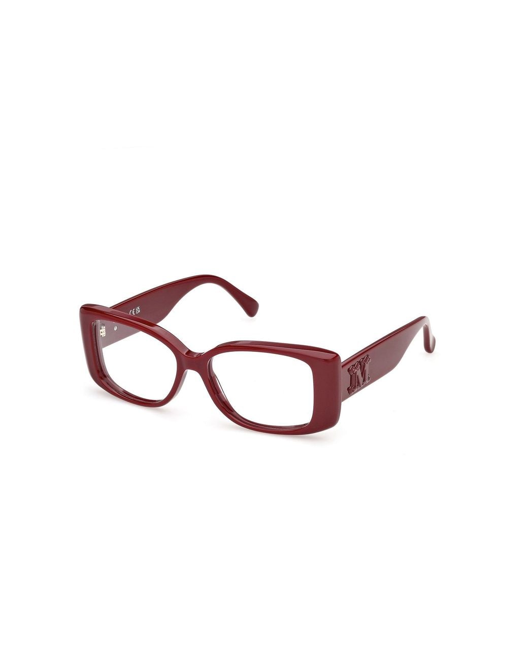 Max Mara Black Mm5250 69 Optical Frames Acetate Squared Normal
