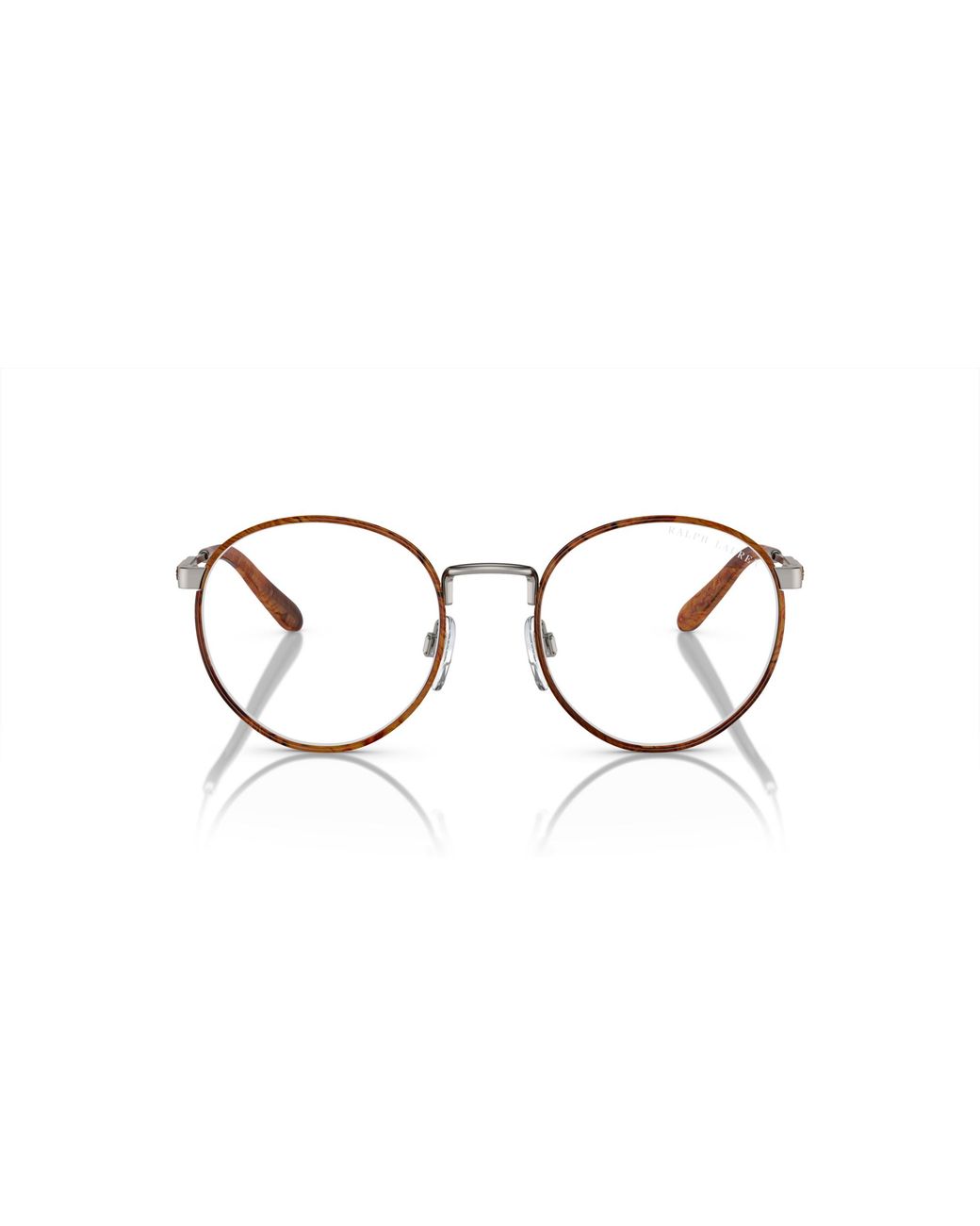 Ralph Lauren Black Rl5124J 9002 Optical Frames Metal Round Normal for men