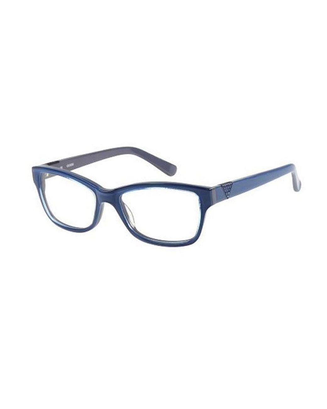 Guess Black Gu2294 B24 Optical Frames Outlet Plastic Squared