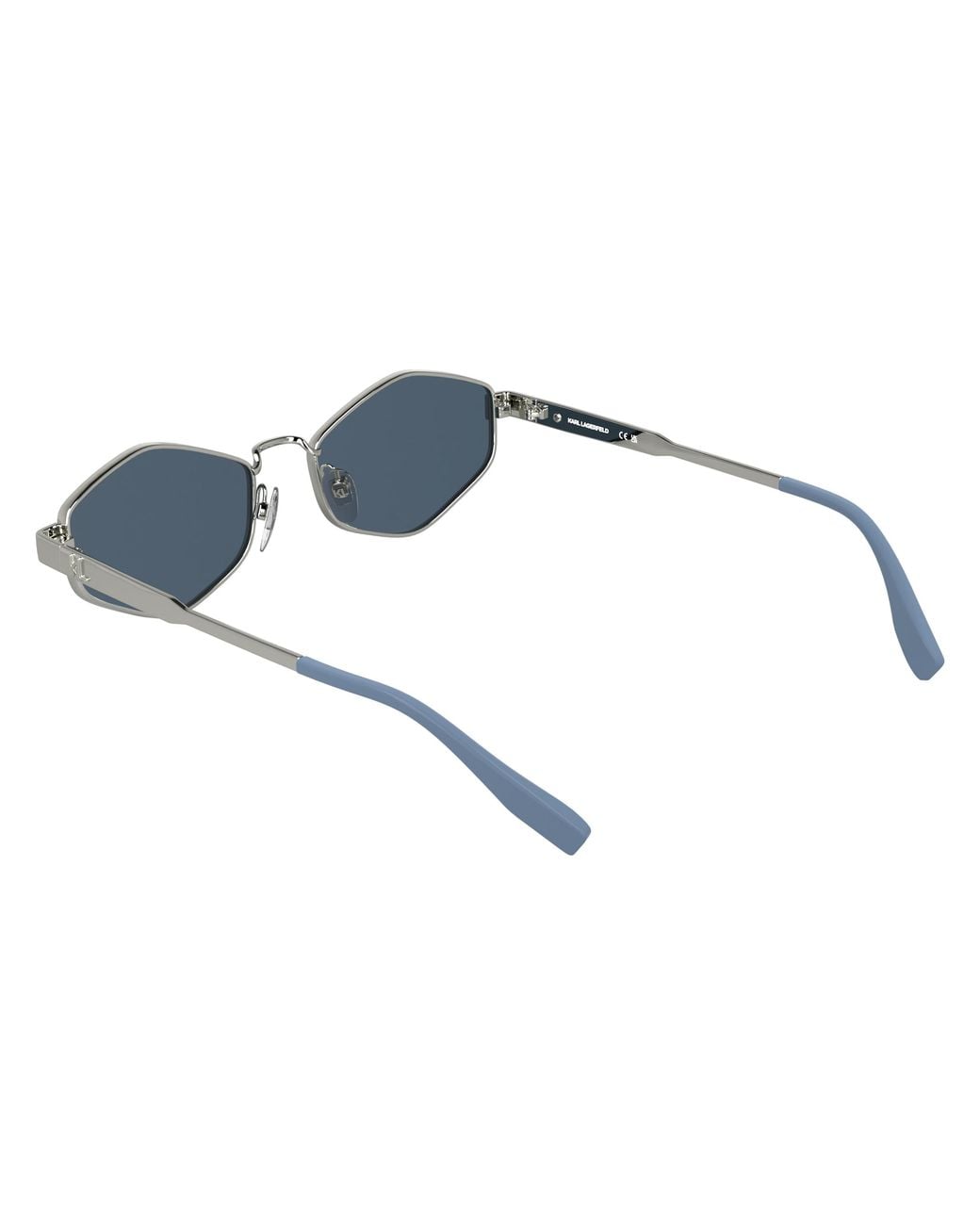 Karl Lagerfeld Black Kl365S 040 Sunglasses Metal Cat Eye Normal