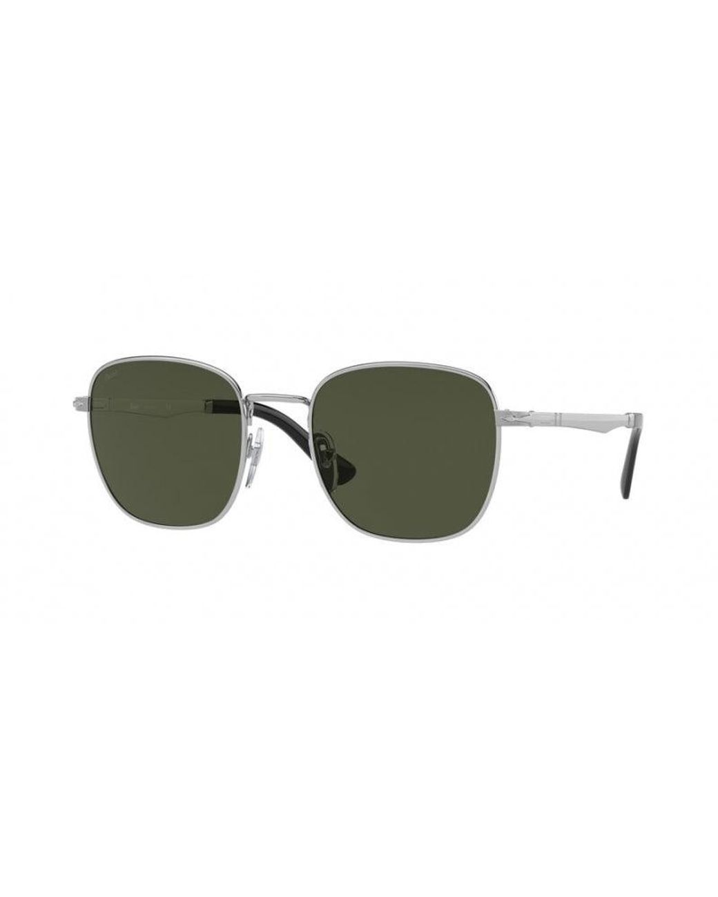 Persol Green Po2497S 518/31 Sunglasses Metal Squared Normal