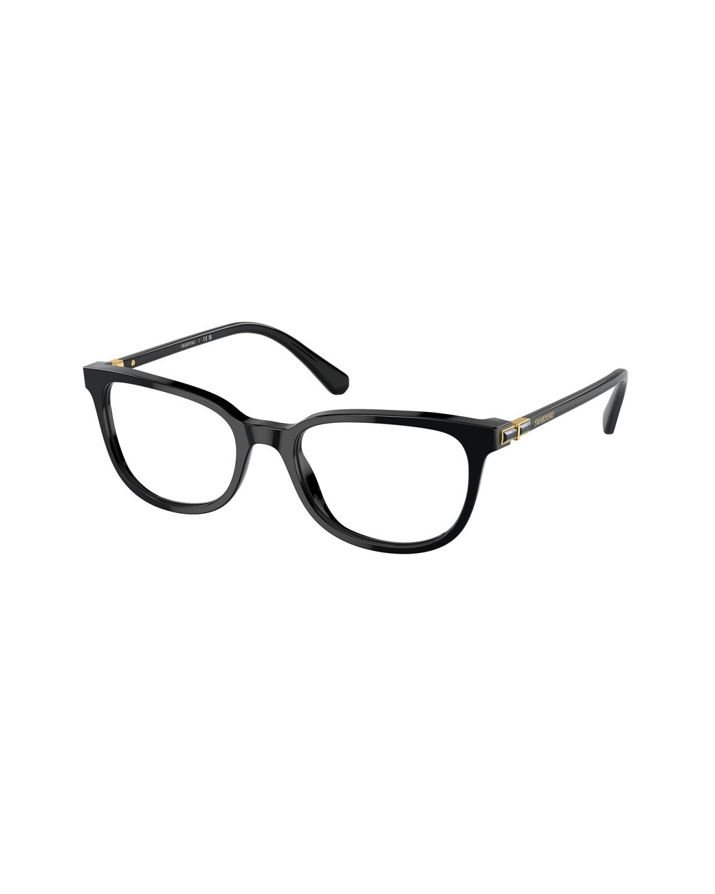 Swarovski Black Sk2003 1026 Optical Frames Acetate Squared Normal