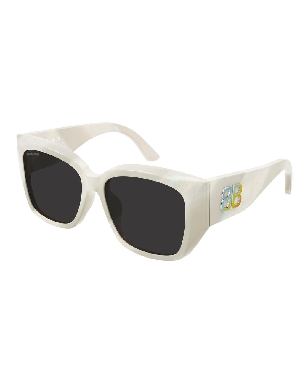 Balenciaga Black Bb0445Sk 003 Sunglasses Acetate Butterfly