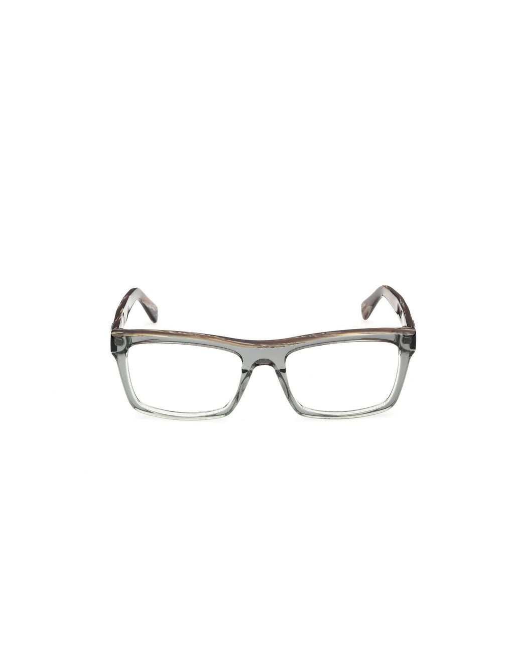 Guess Black Gu50452 96 Optical Frames Acetate Squared Normal for men