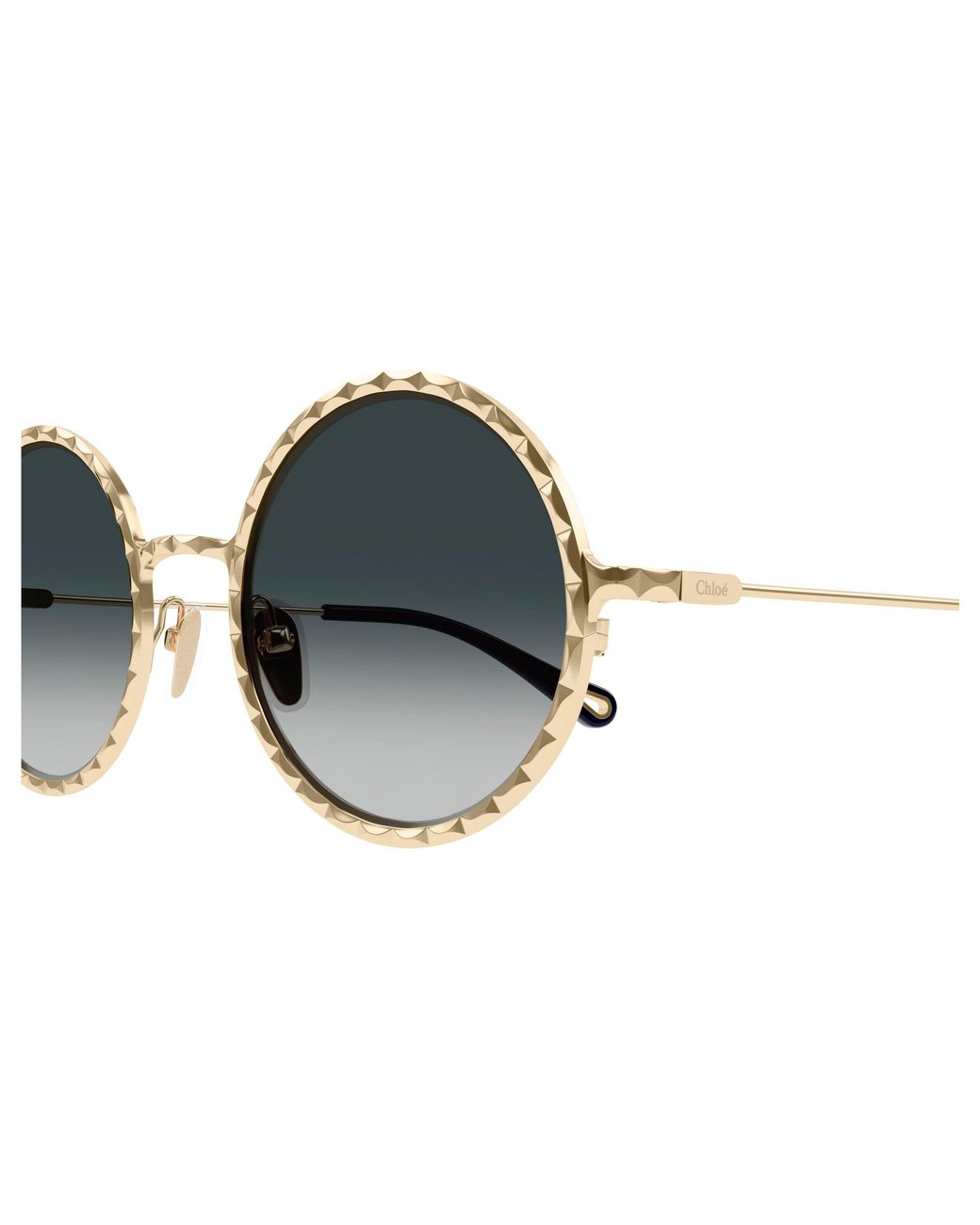 Chloé Black Ch0220S 001 Sunglasses Acetate Cat Eye
