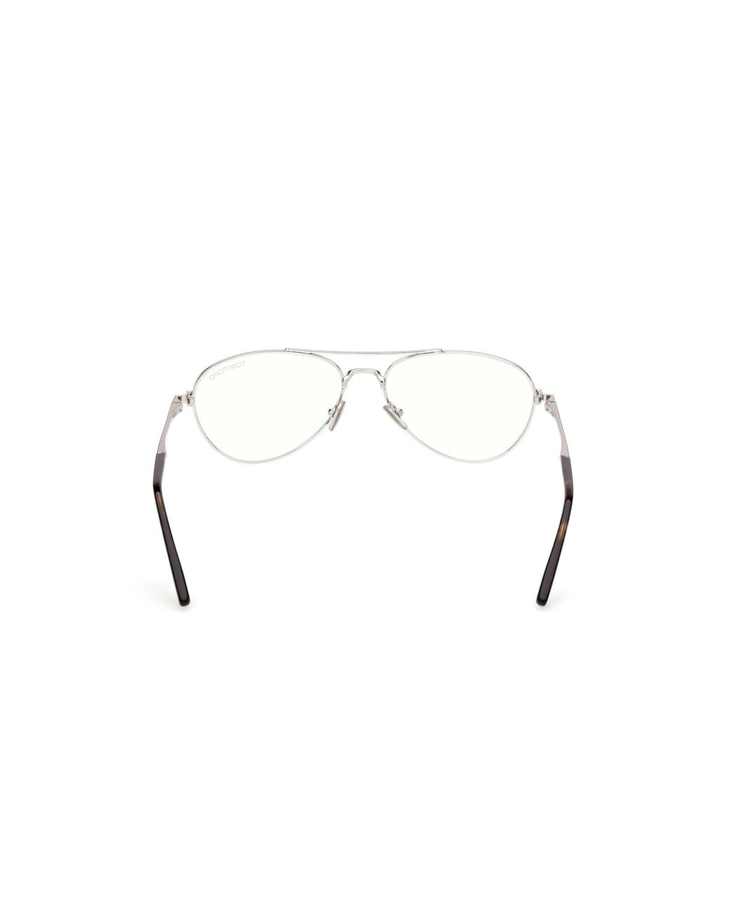 Tom Ford Black Ft6128-B 016 Optical Frames Metal Pilot Normal for men