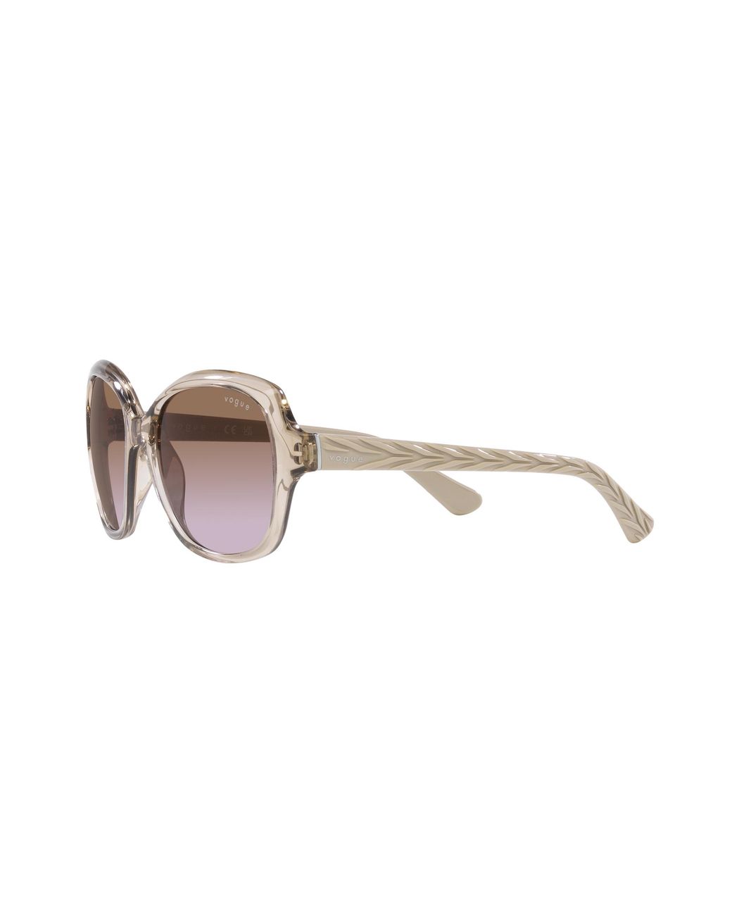 Vogue Eyewear Black Vo2871S 299068 Sunglasses Injected Squared Normal Shaded