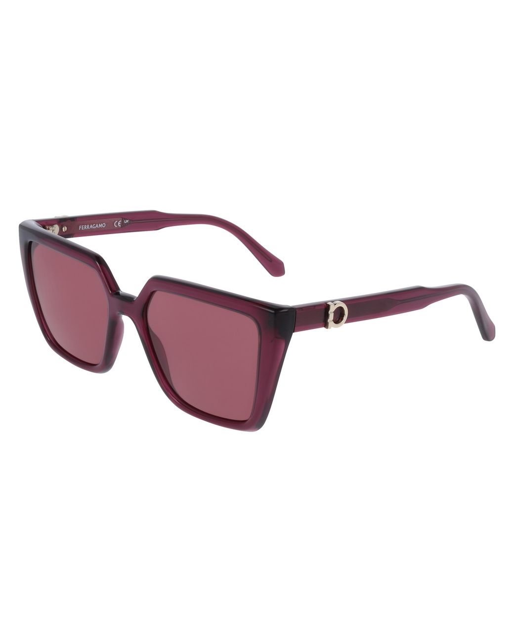 Ferragamo Black Sf2058Se 612 Sunglasses Squared Normal