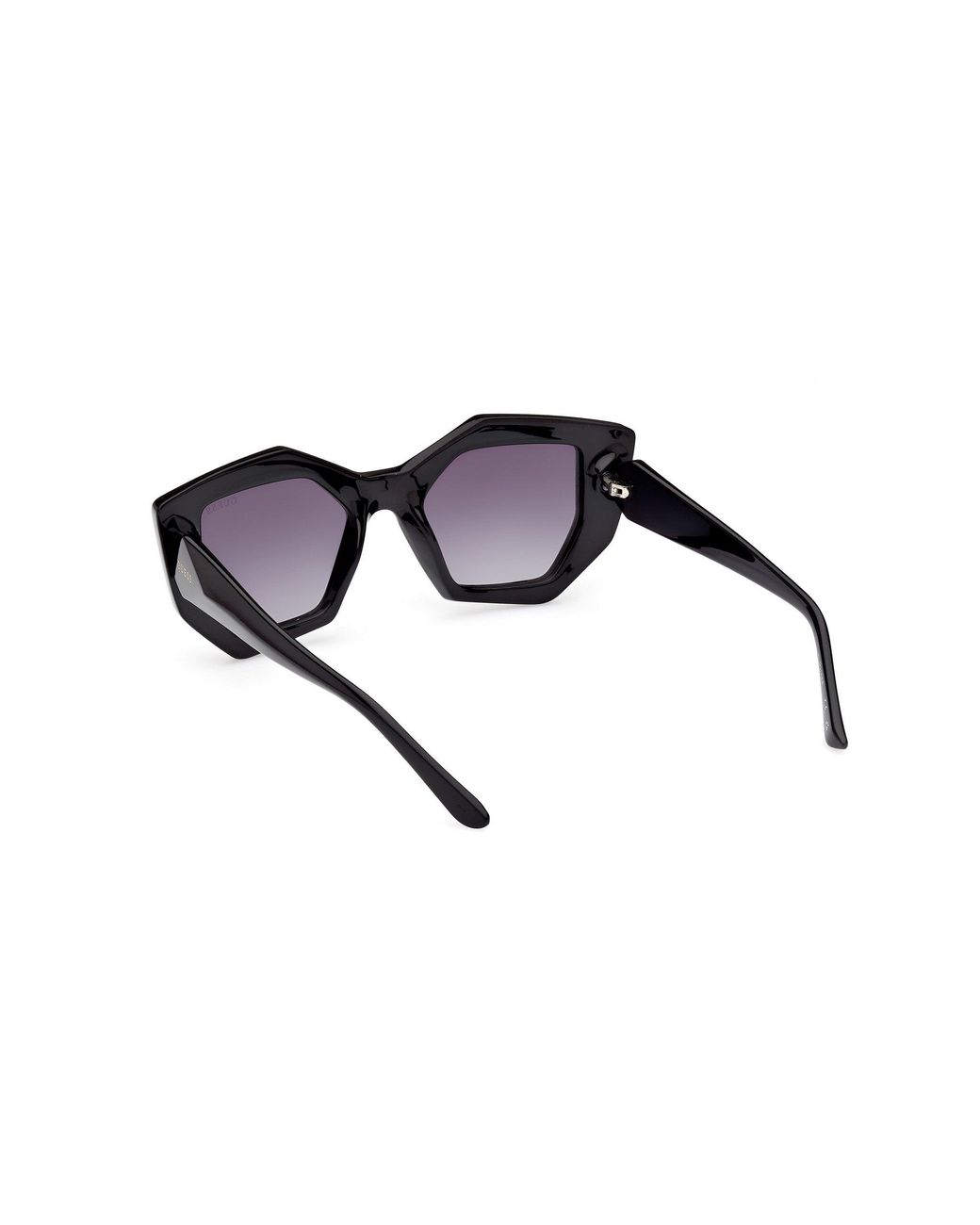 Guess Black Gu7897 01B Sunglasses Injected Geometric Normal Shaded
