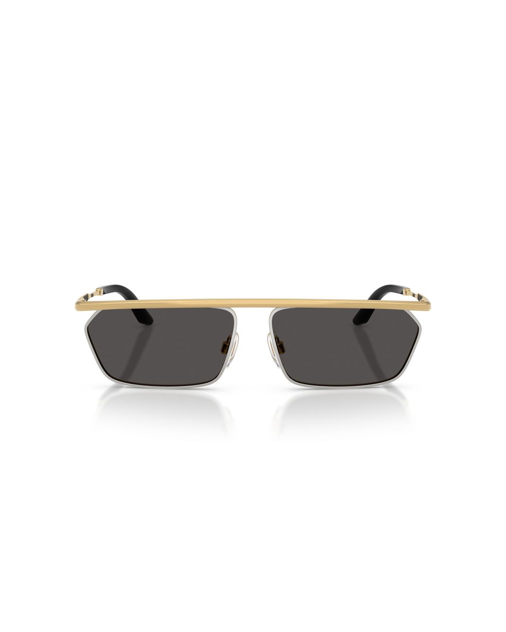 Dolce & Gabbana Black Dg2327 131387 Sunglasses Metal Squared Normal for men
