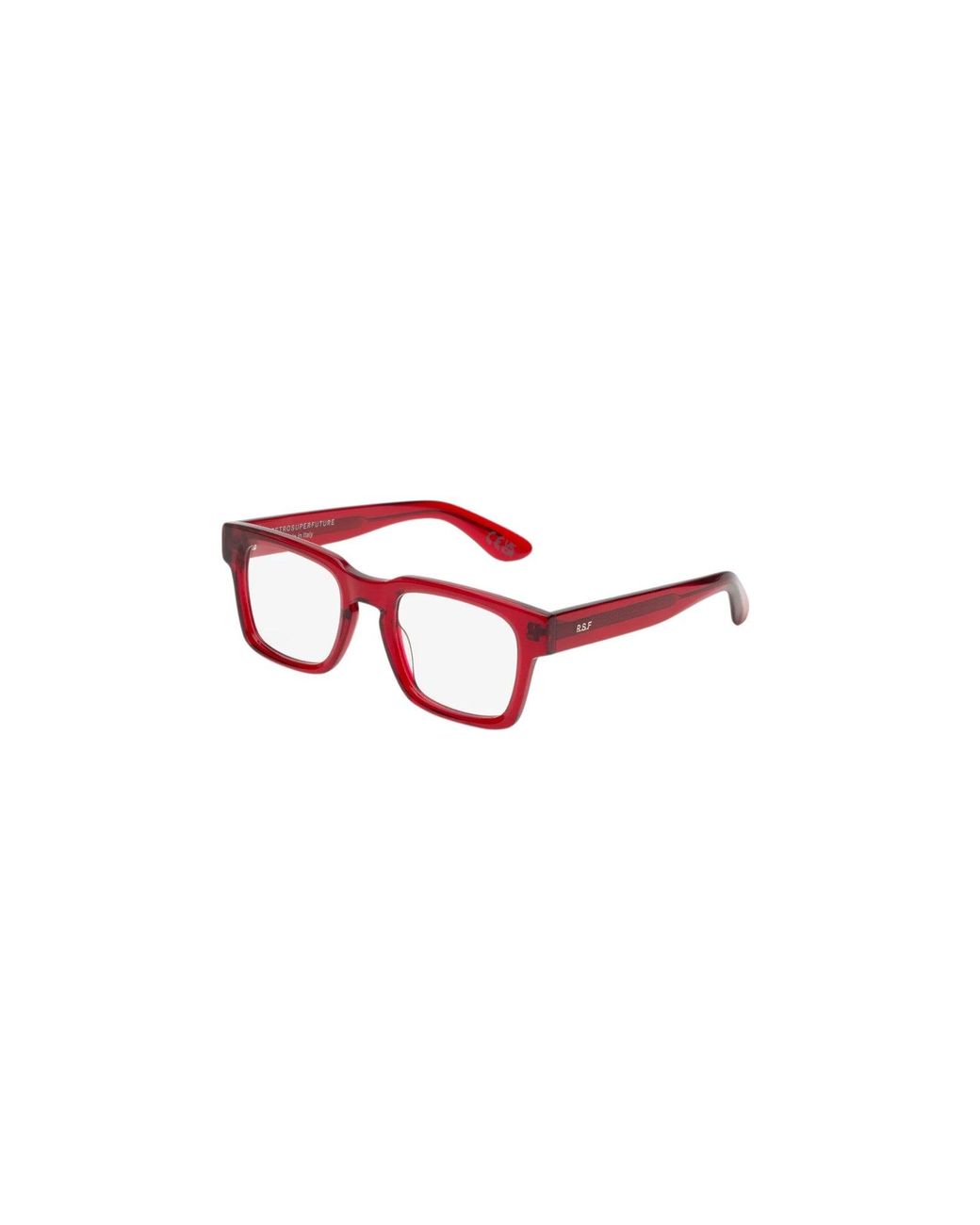 Retrosuperfuture Black 3Fq Numero 133 Rossissimo Optical Frames Acetate Squared