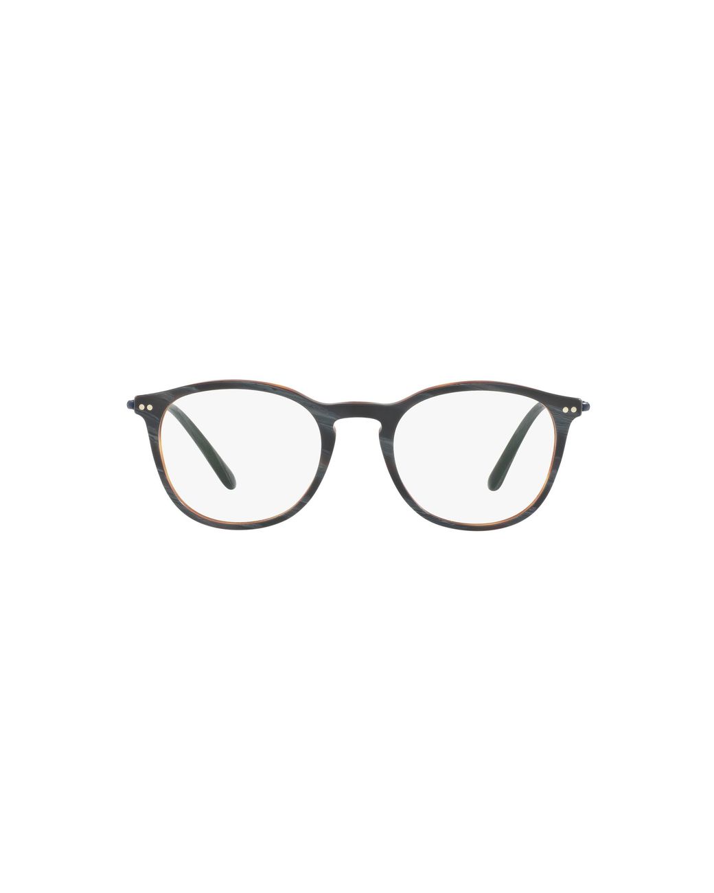 Giorgio Armani Black Ar7125 5570 Matte Horn Optical Frames Acetate Pantos Normal for men