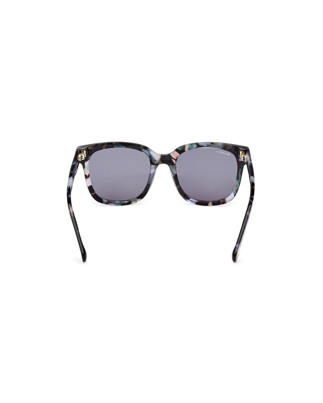 MAX&Co. Black Mo0146 55V Sunglasses Acetate Squared Normal