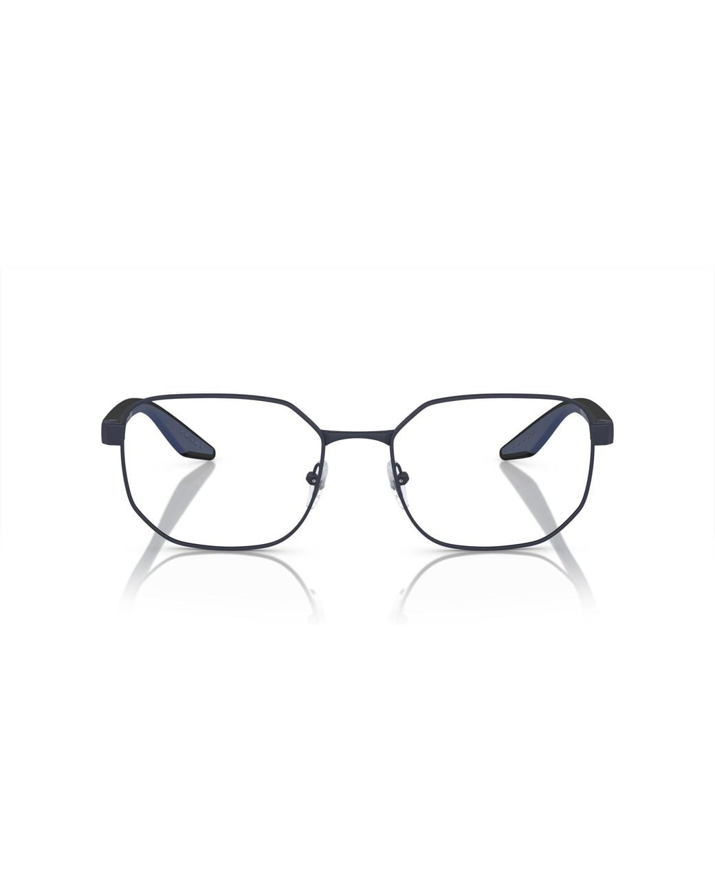 Paradas Linea Rosa Prada Linea Rossa Ps 50Qv Tfy1O1 Optical Frames Metal Geometric Normal ...
