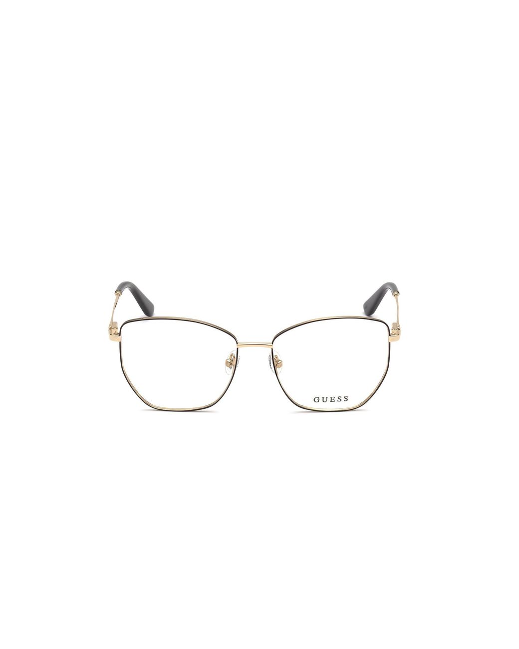 Guess Black Gu2825 001 Optical Frames Metal Squared Normal