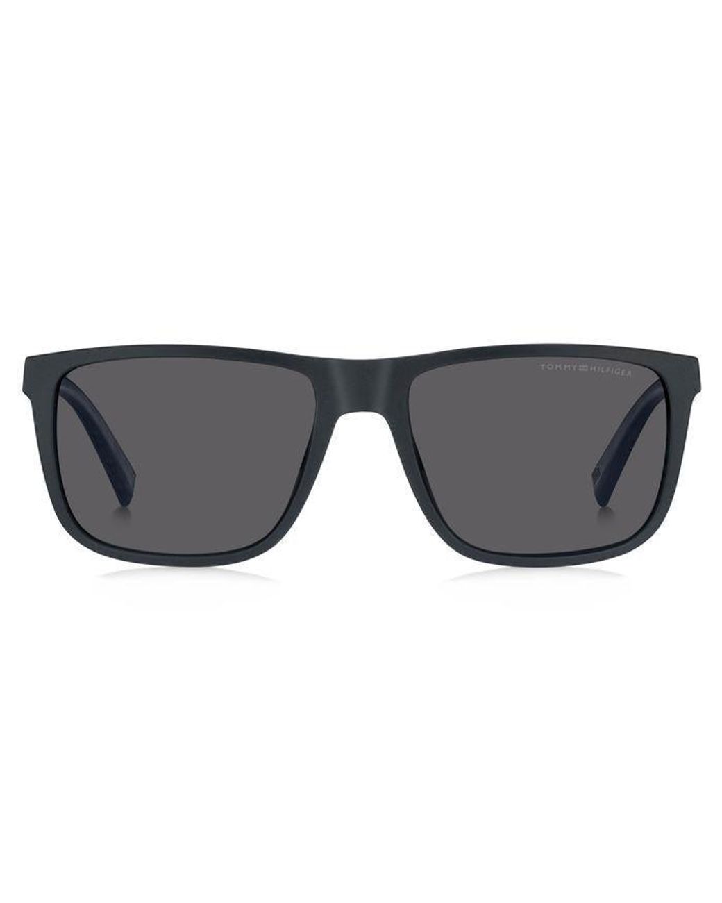 Tommy Hilfiger Black Th 2043/S Fll/Ir Sunglasses Plastic Squared Normal for men