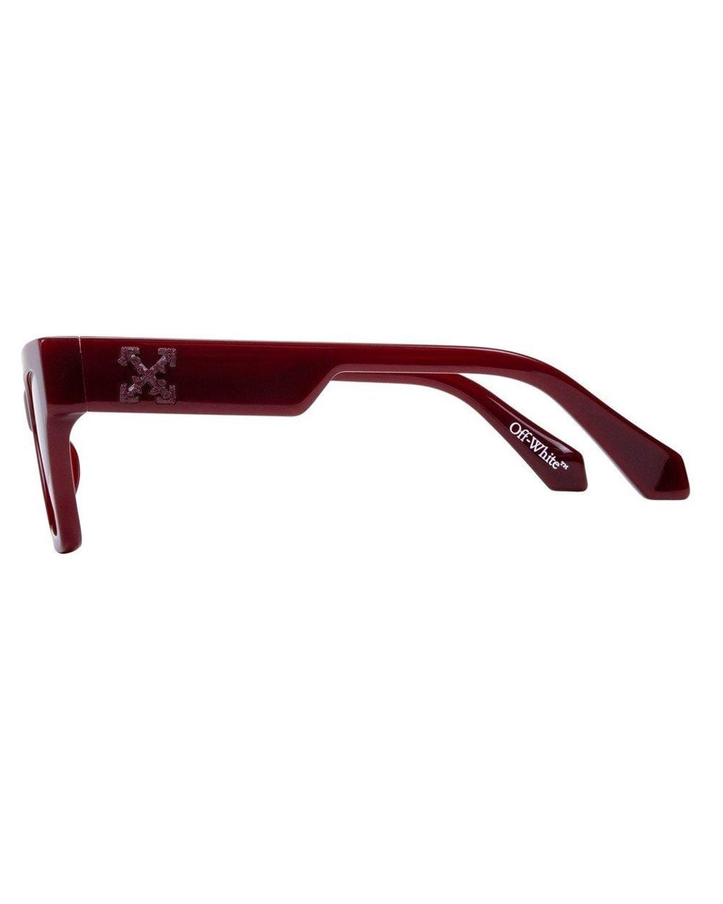 Off-White c/o Virgil Abloh Red Ow1069 Cincinnati 253 Sunglasses Acetate Cat Eye Normal