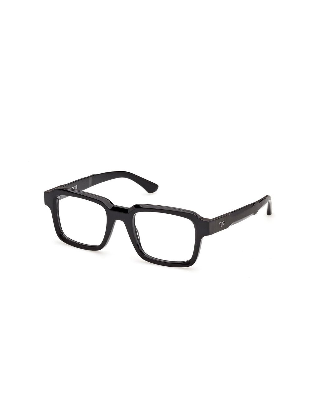 Web Black We5484 1 Optical Frames Acetate Squared Normal for men