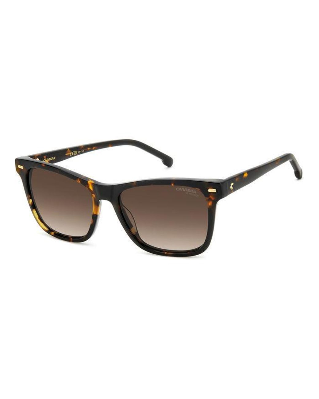 Carrera Black 3001/S 086/Ha Sunglasses Acetate Squared Shaded
