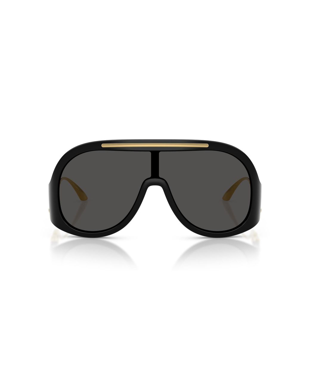 Dolce & Gabbana Black Dg6202 501/87 Sunglasses Injected Pilot Normal